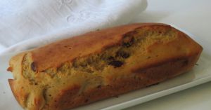 Recette Cake à l'orange et aux cranberries à la farine de sarrasin