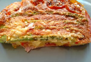 Recette Omelette aux légumes