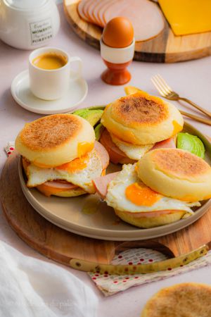 Recette Egg Muffin (Mcmuffin)