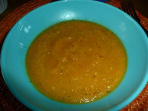 Recette Soupe potiron courgette