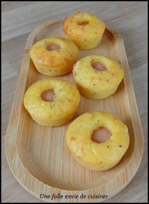 Recette Muffins façon hot-dog