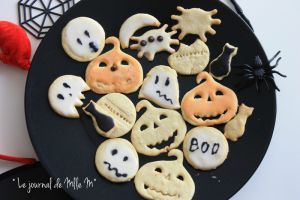 Recette Sablés d'Halloween boo