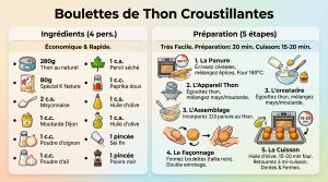 Recette Boulettes thon Special K : recette légère et croustillante