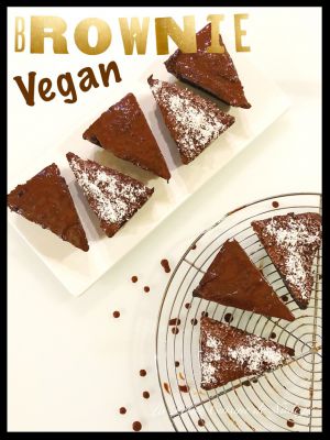 Recette Brownie vegan sans gluten à la patate douce de fou de pâtisserie