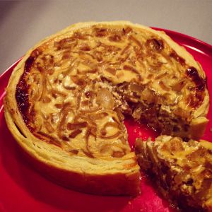 Recette Tarte à l’oignon