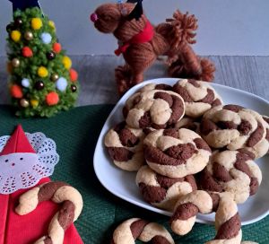 Recette Sablés "boule" marbrés de Guy