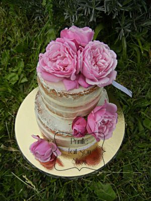 Recette Nude cake - Naked cake - Wedding cake