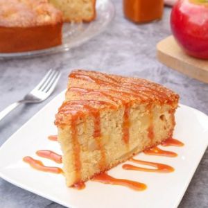 Recette Gâteau moelleux aux pommes {vegan}