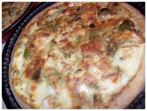 Recette Quiche Poivrons/Poulet