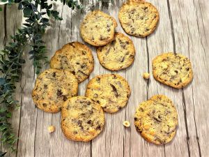 Recette Cookies chocolat noisettes d’Hélène Darroze