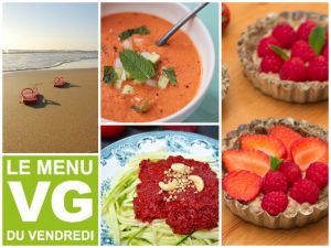 Recette Menu VG du vendredi tout rouge