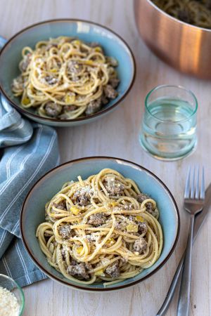 Recette Spaghetti au ragout blanc (ragù bianco)