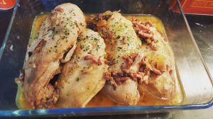 Recette Cuisses de poulet façon grand-mère au Cookéo
