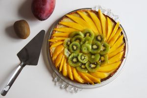 Recette Tarte mangue kiwi