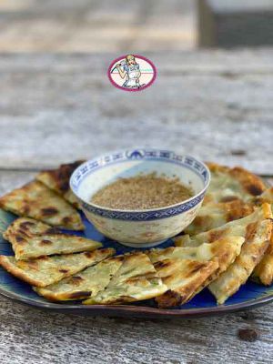 Recette Pancakes chinois aux oignons verts vegan