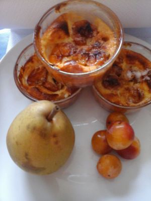 Recette Clafoutis mirabelle poire