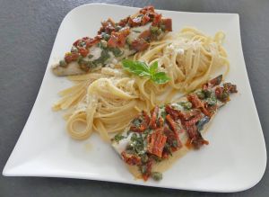 Recette Filets de maquereaux aux tomates confites *