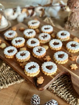 Recette Sablés fourrés à la pâte à tartiner