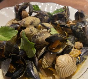 Recette Moules en bouillon thaï