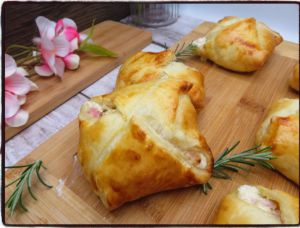 Recette Paniers feuilletés au chèvre