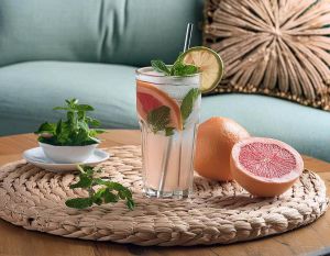 Recette Mojito au pamplemousse : une variation rafraîchissante du cocktail cubain