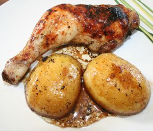 Recette Cuisse de poulet au vinaigre balsamique