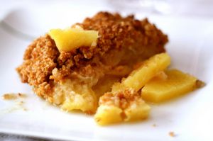 Recette Crumble pomme ananas