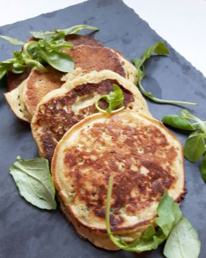 Recette Pancakes vegan aux courgettes