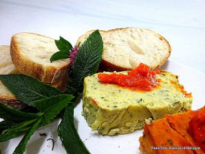 Recette Flan de courgettes a la menthe très facile