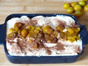 Recette Tiramisu aux mirabelles