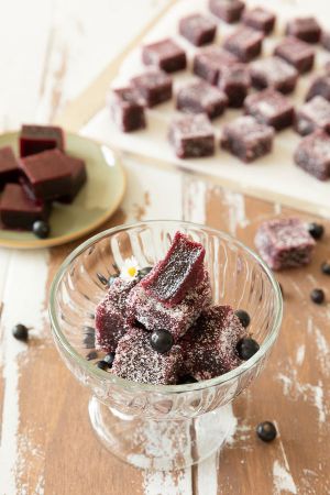 Recette Pâtes de fruits cassis maison