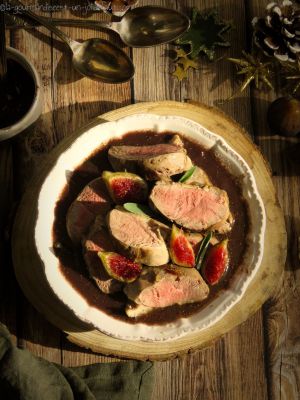 Recette Filets de canard aux figues