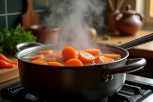 Recette Cuisson des carottes à l’eau : techniques et savoir-faire ancestraux