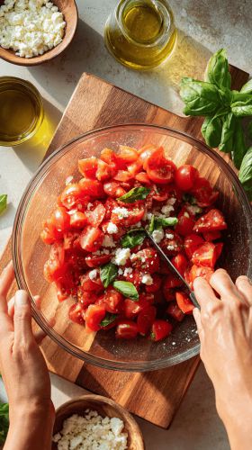 Recette Easy Bruschetta Dip: Fresh, Flavorful, and Ready in 10!