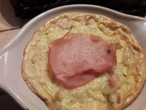 Recette Petits clafoutis au bacon