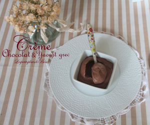 Recette Crème au chocolat et yaourt grec