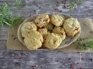Recette Cookies jambon fromage