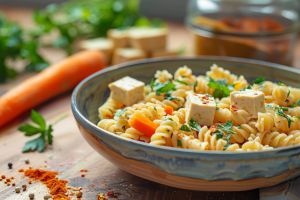 Recette Pasta vegan rapide : Repas express en moins de 15 minutes