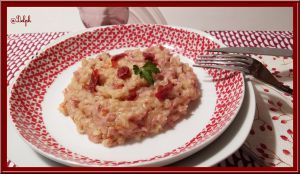 Recette Risotto au Jambon et tomates séchées