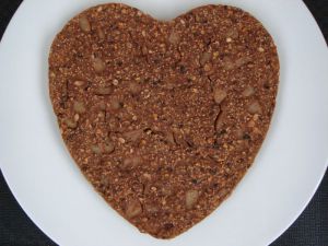 Recette Gâteau poire chocolat fèves de cacao aux protéines de soja avec son d'avoine et chia