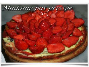 Recette Tarte au fraise