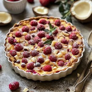 Recette Clafoutis Framboises : Délicieuse Recette Simple