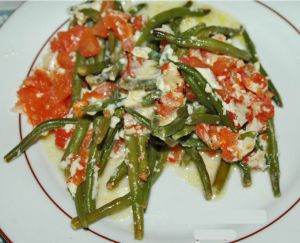 Recette Moussaka de haricots verts *