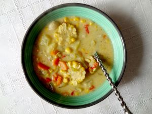 Recette Soupe des îles – Corn soup (Trinité et Tobago)