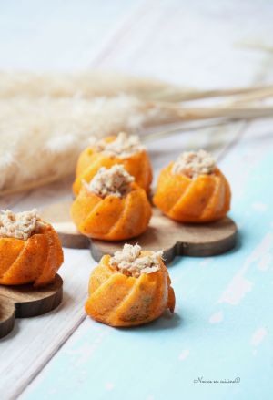 Recette Mini spirales tomates et rillettes de thon