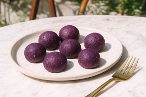 Recette Energy Balls à l’Ube — le snack sain et gourmand