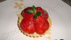 Recette Tartelette fraise