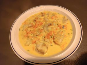 Recette Mijoté de poisson aux légumes