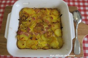 Recette Tortilla de patata au jambon et tomates séchées, au four