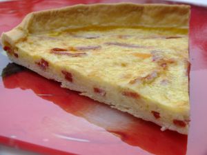 Recette Quiche rapide au chorizo